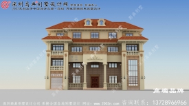 三層農村別墅設計圖，簡約大氣，有強烈的時尚感