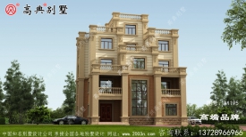 農村五層別墅的自建設計具有獨特的外觀。