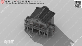 二層半別墅外觀效果圖首層150平方米農村兩層別墅樓效果圖