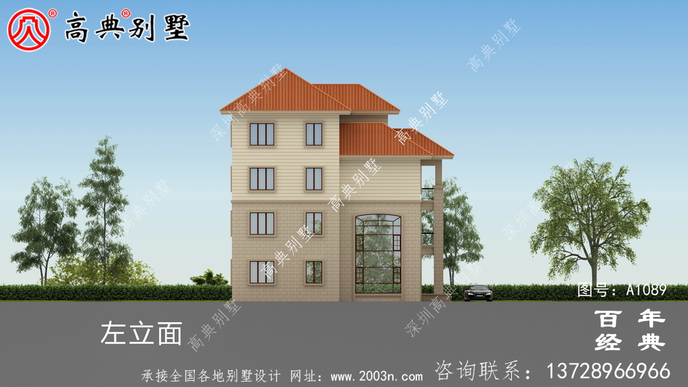 南方新農(nóng)村三層住宅設(shè)計方案大全,戶型方正簡單
