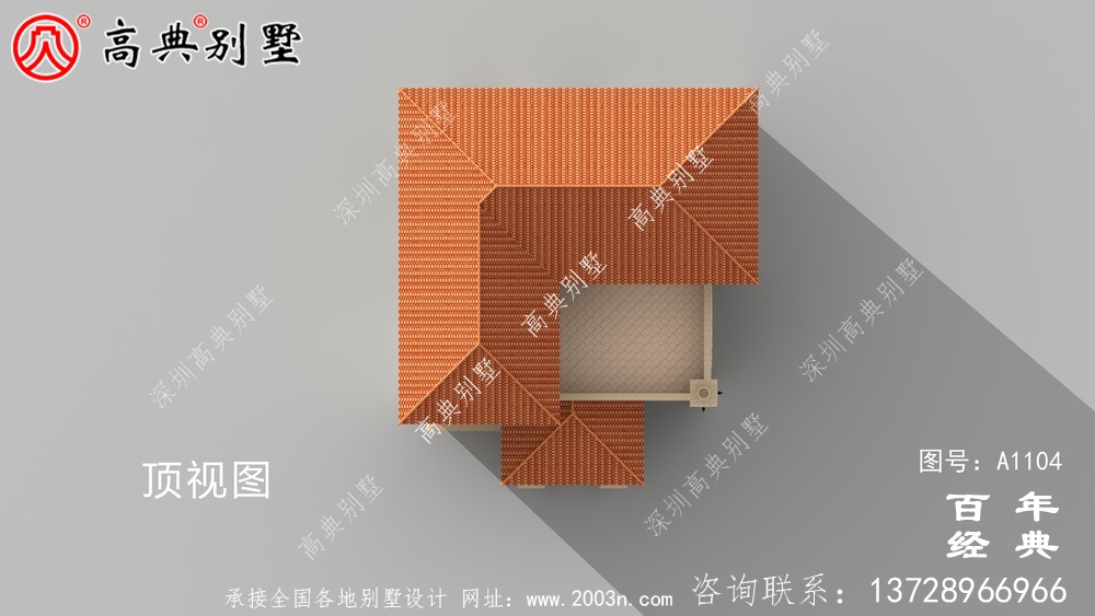 大氣的復式三層別墅房屋設計圖,房型非常好