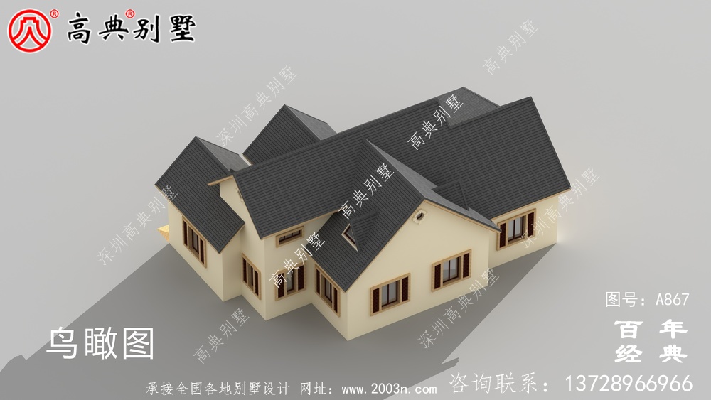 一層別墅的設(shè)計(jì)圖包括效果圖和農(nóng)村自建閣樓的