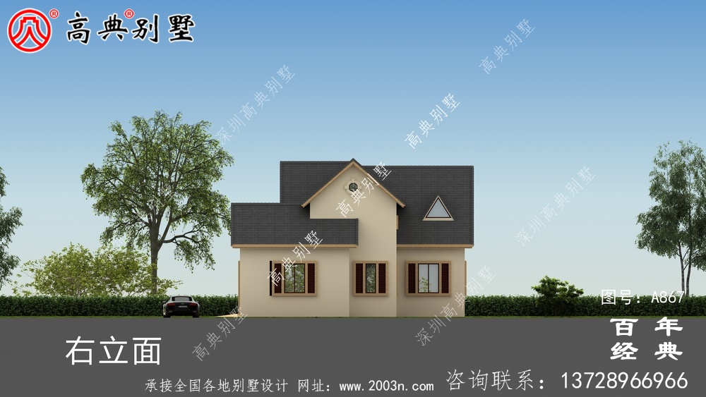 一層別墅的設(shè)計(jì)圖包括效果圖和農(nóng)村自建閣樓的