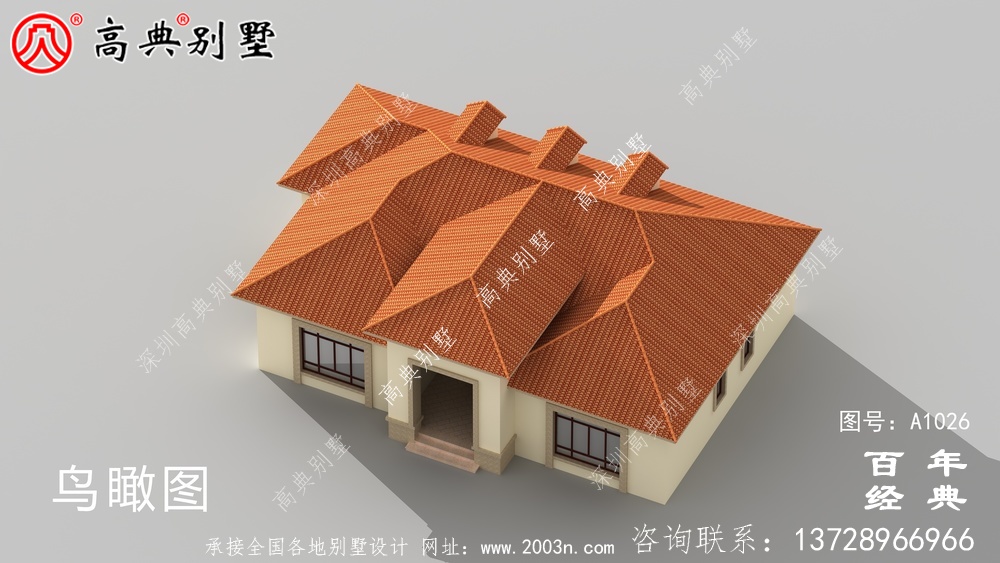 農村住宅一層平面圖,面積221平方米