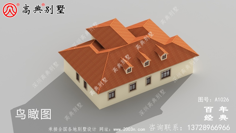 農村住宅一層平面圖,面積221平方米