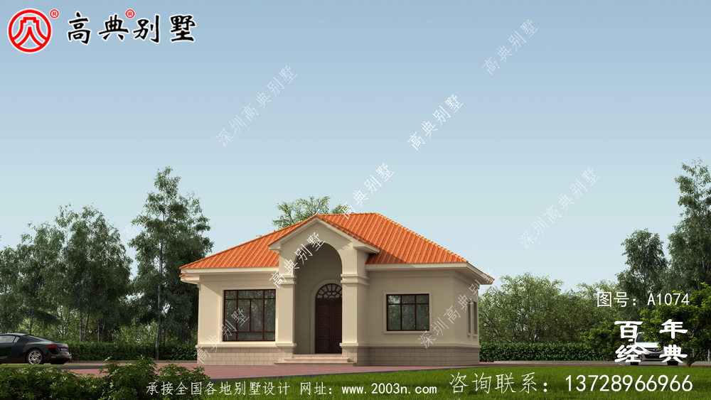 新農村一樓簡易自建別墅設計圖紙齊全。