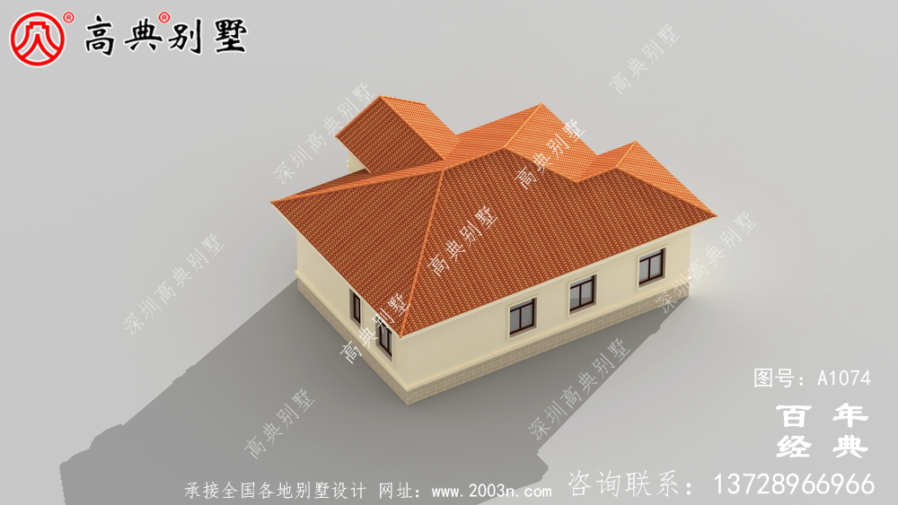 新農村一樓簡易自建別墅設計圖紙齊全。