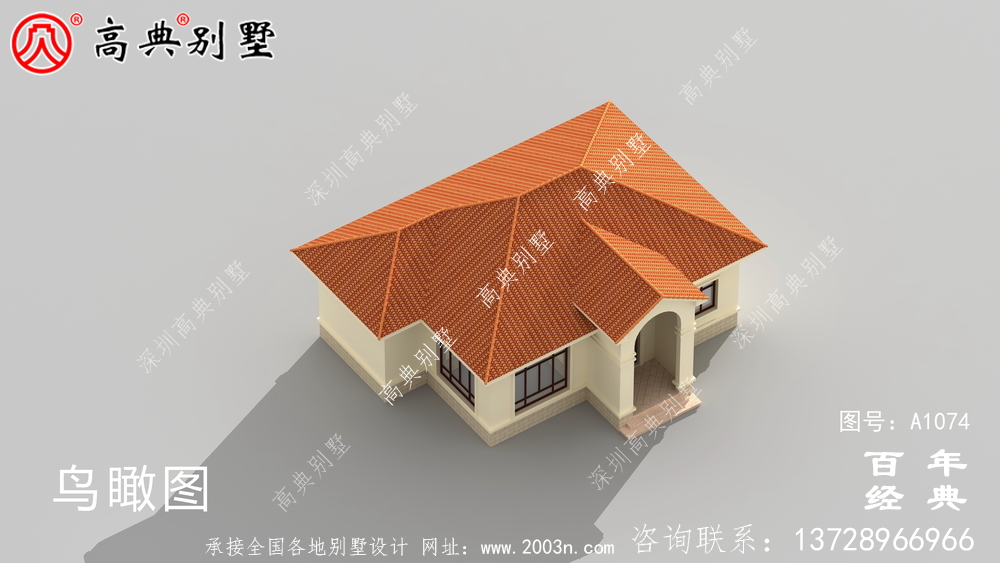 新農村一樓簡易自建別墅設計圖紙齊全。