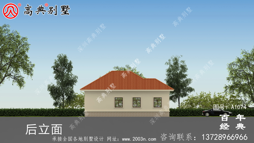 新農村一樓簡易自建別墅設計圖紙齊全。