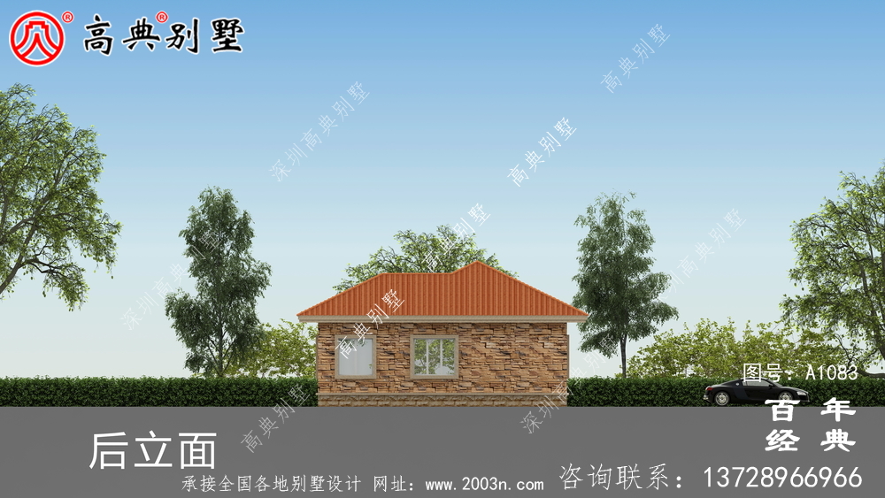 預(yù)算10萬元的歐式一層別墅設(shè)計(jì),農(nóng)村一層自建住