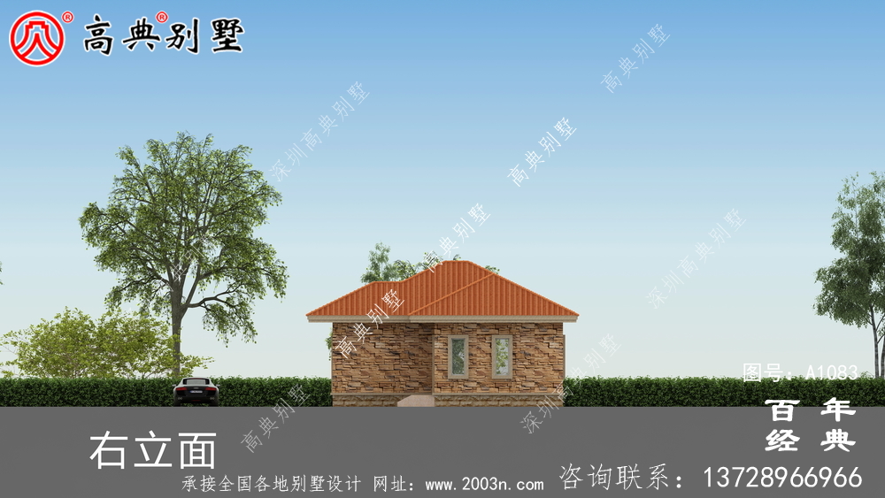 預(yù)算10萬元的歐式一層別墅設(shè)計(jì),農(nóng)村一層自建住