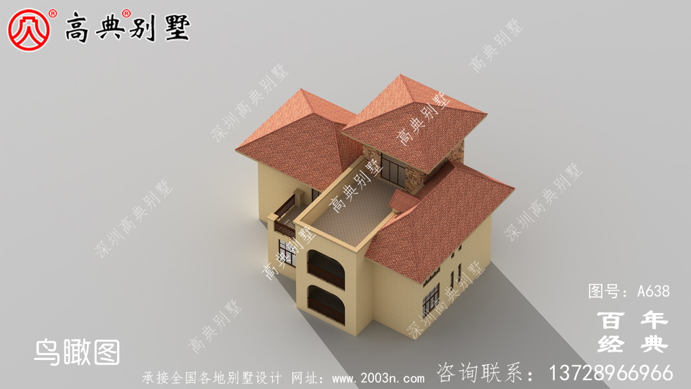 歐式二層樓房設計圖,外型美觀室內布局合理