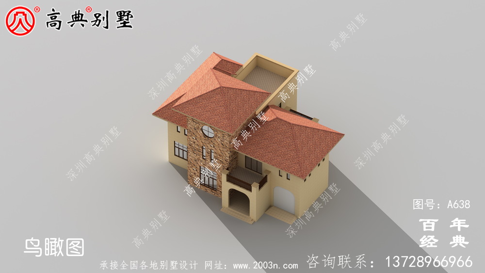歐式二層樓房設計圖,外型美觀室內布局合理