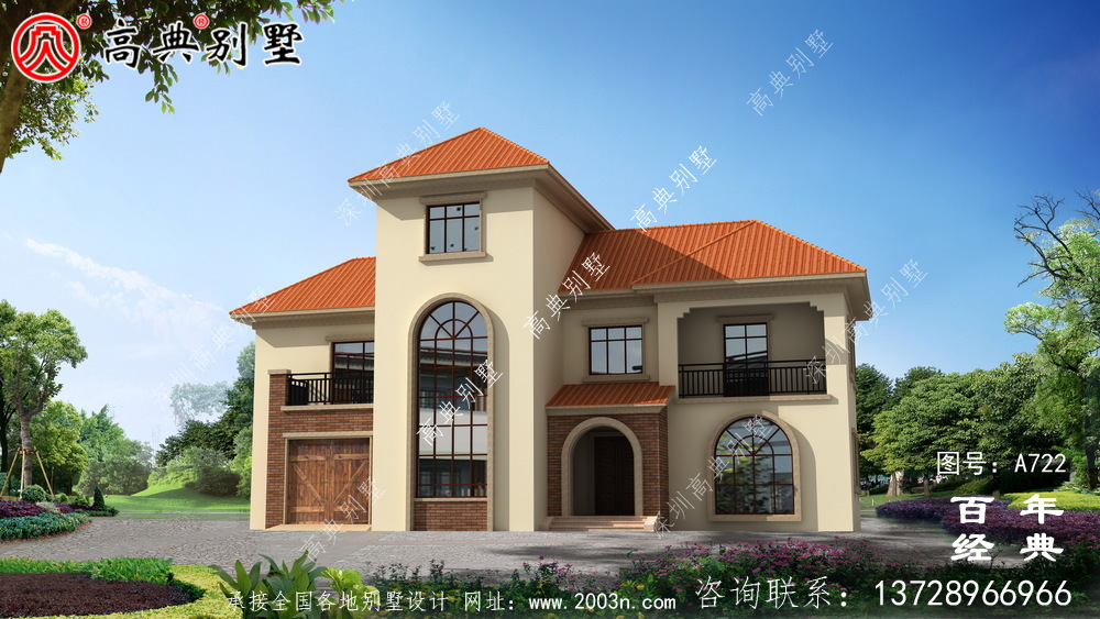 農(nóng)村小型兩層住宅及別墅設(shè)計圖,外觀效果圖。 農(nóng)村小型兩層住宅及別墅設(shè)計圖,外觀效果圖。