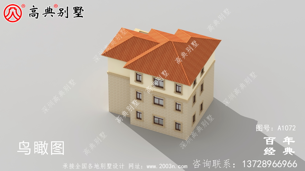 歐式三層別墅設(shè)計(jì)紙帶效果圖,全套施工方案