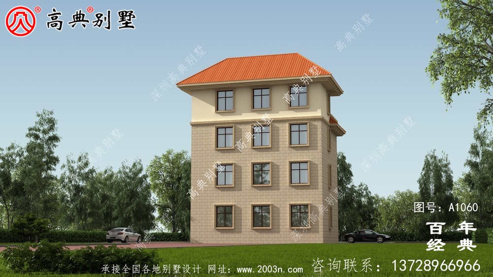 111平方米新農村四層住宅設計圖,自建精選