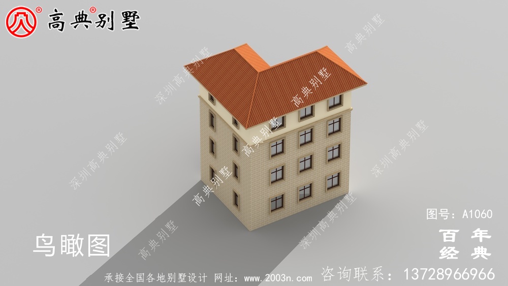 111平方米新農村四層住宅設計圖,自建精選