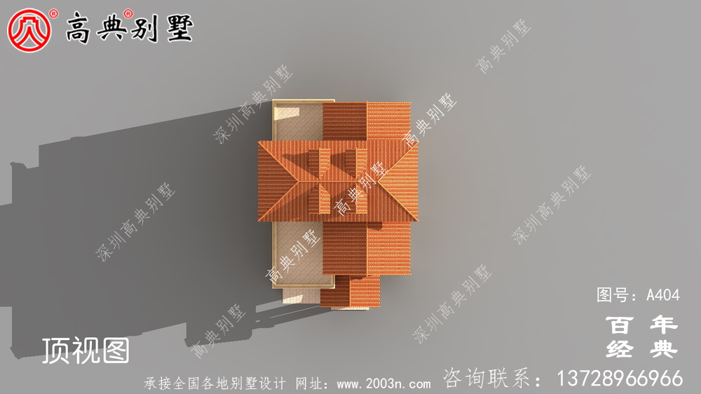 四層豪華歐式別墅自建建筑設計圖,效果圖及全套施工圖。