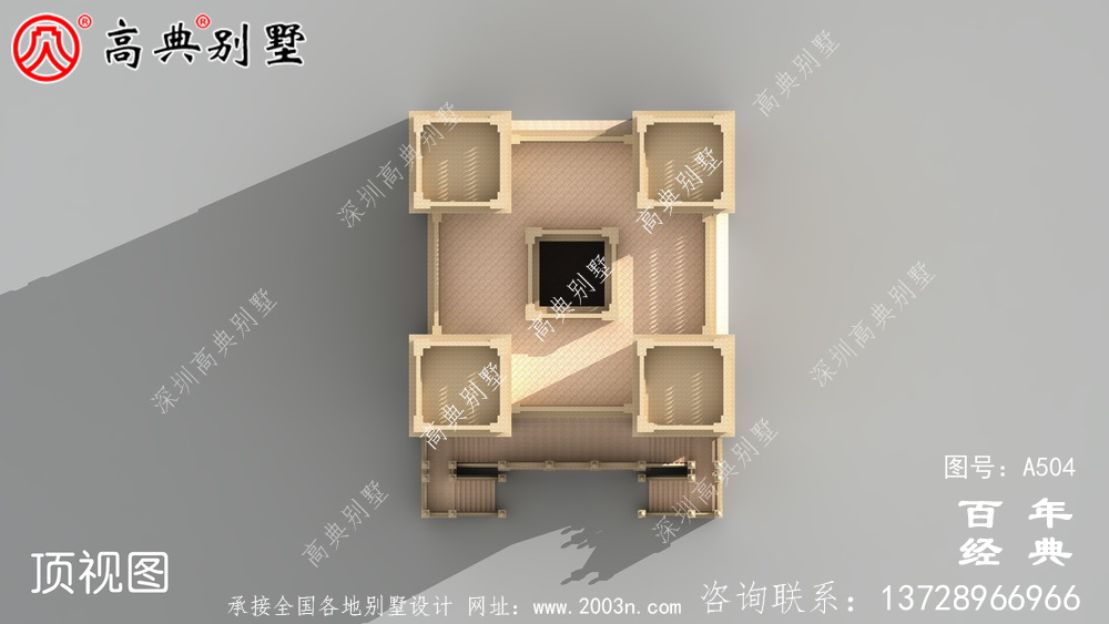 320平大戶型別墅五層房屋設計圖,農村自建別墅強烈推薦