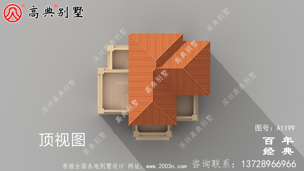 農村大戶型五層自建別墅設計圖紙,室內功能齊全