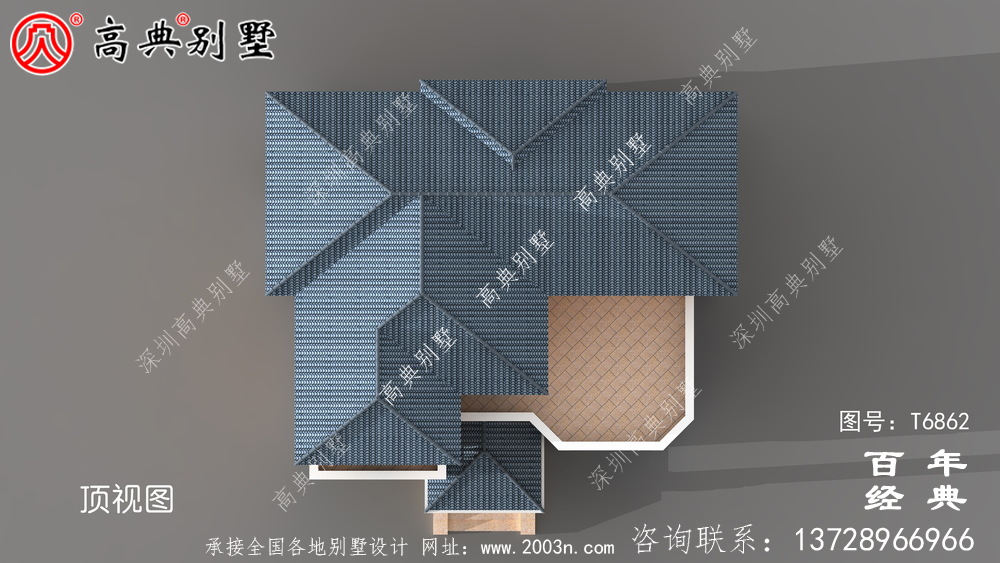 農村五層建筑設計,占地743平方米,歐式高端大氣