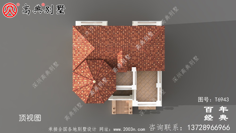 歐式五層別墅設(shè)計(jì)圖紙及設(shè)計(jì)效果圖,多個(gè)飄窗配陽(yáng)臺(tái)