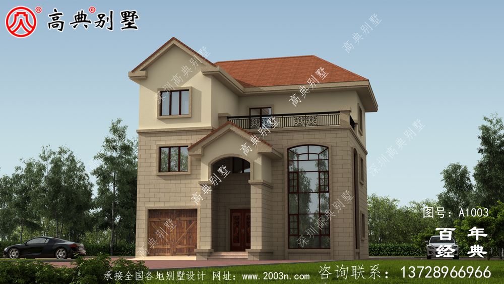 好看好用三層建造別墅設計圖紙,極高的性價比高 好看好用三層建造別墅設計圖紙,極高的性價比高