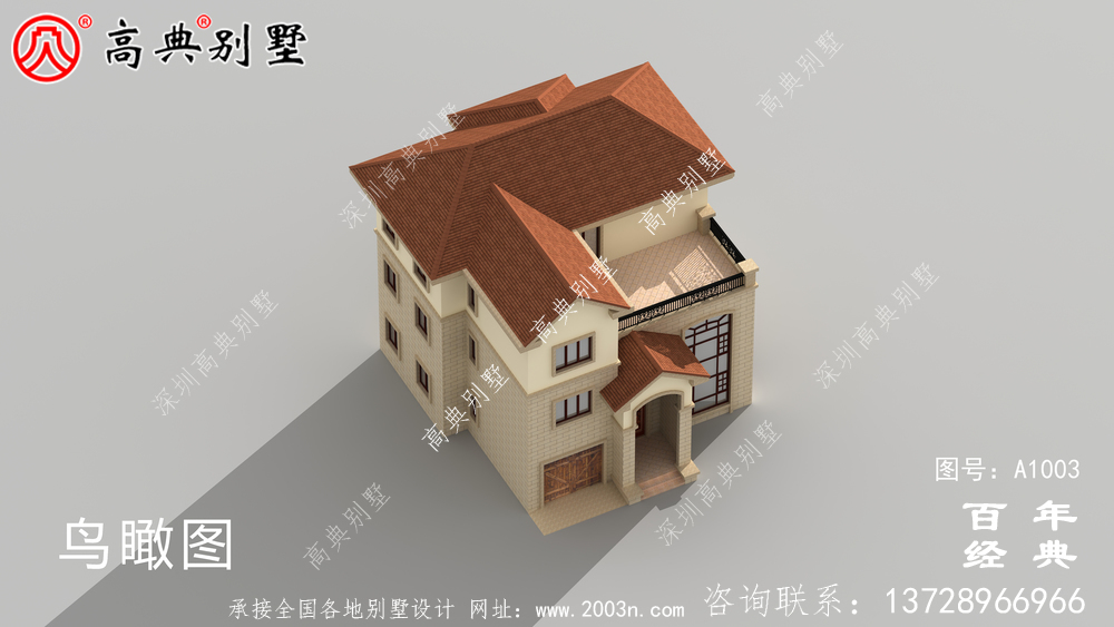 好看好用三層建造別墅設計圖紙,極高的性價比高