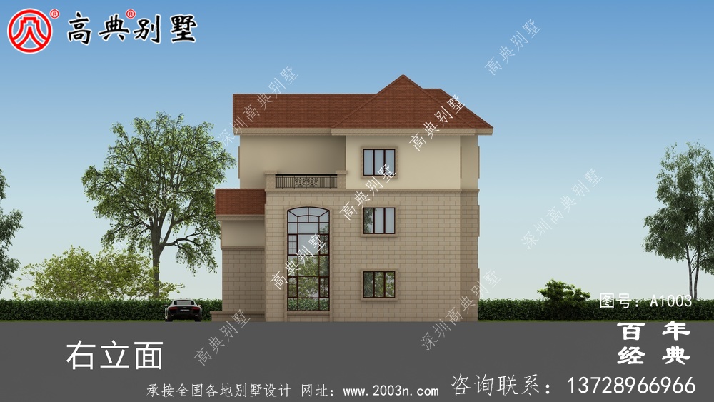 好看好用三層建造別墅設計圖紙,極高的性價比高