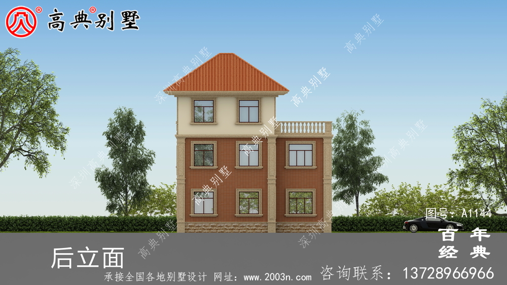 30萬預算三層別墅設計圖紙及效果圖,推薦新農村自建