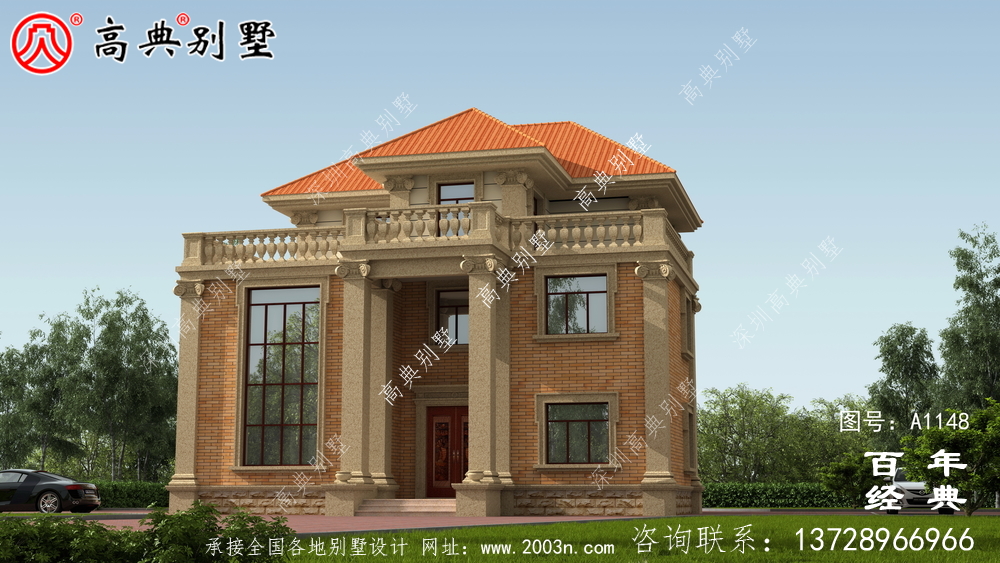 歐式三層住宅設計圖和村莊三層住宅選編圖。