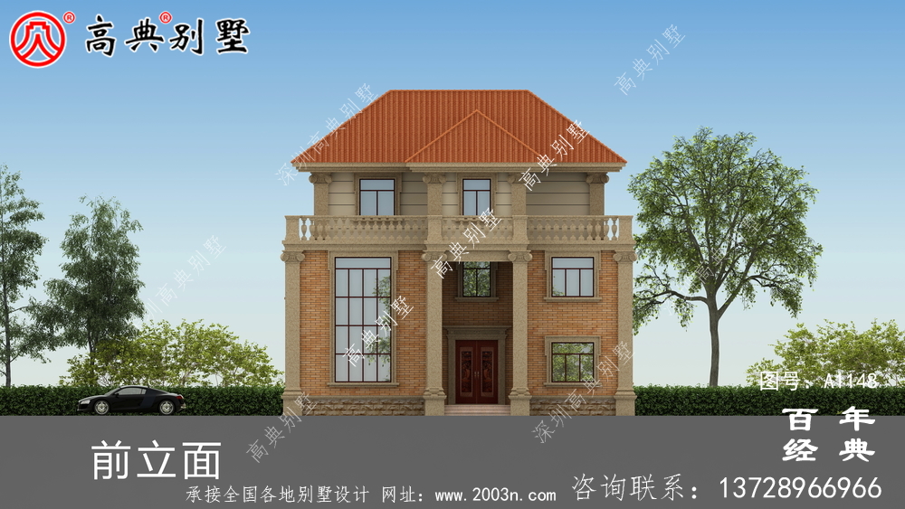 歐式三層住宅設計圖和村莊三層住宅選編圖。