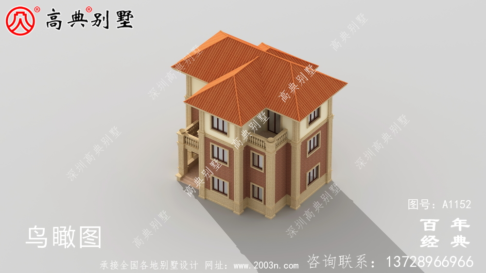 最新歐式三層別墅設計紙帶效果圖,高檔私人別墅設計平面圖
