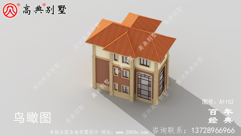 最新歐式三層別墅設計紙帶效果圖,高檔私人別墅設計平面圖