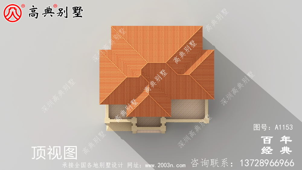207平方米別墅設計圖紙(含效果圖),農村別墅方案選擇