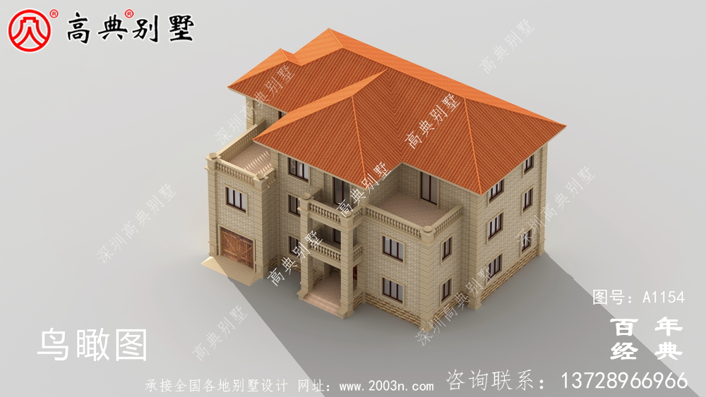 243平方米歐式三層別墅設計圖紙，效果圖一套cad施工圖