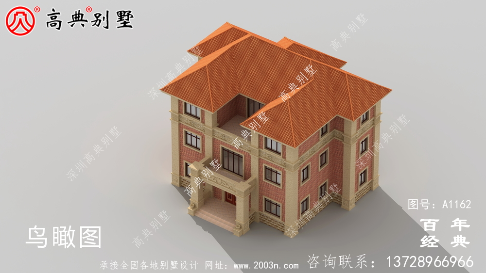 三樓別墅的布局圖(全面施工圖+效果圖)、別墅方案入選