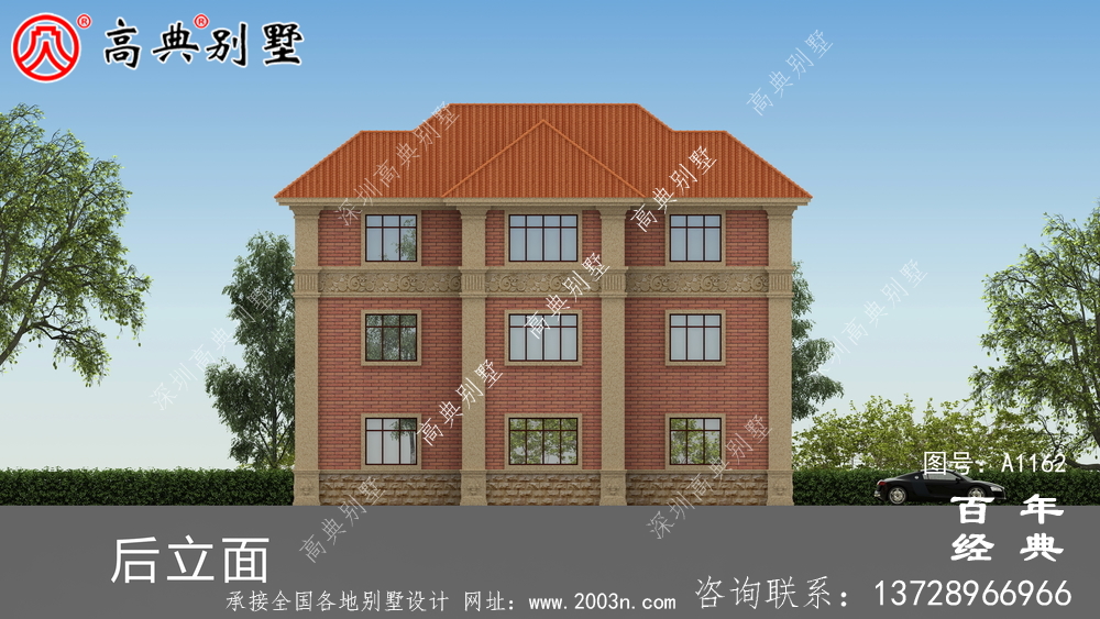 三樓別墅的布局圖(全面施工圖+效果圖)、別墅方案入選
