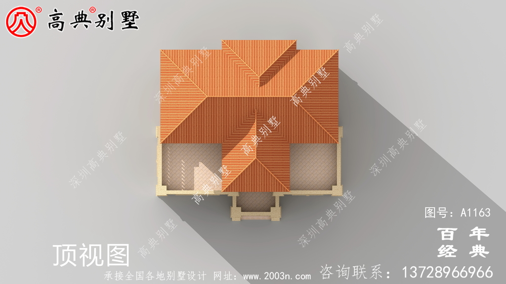 三樓歐式別墅設計圖，別墅設計方案(含效果圖)