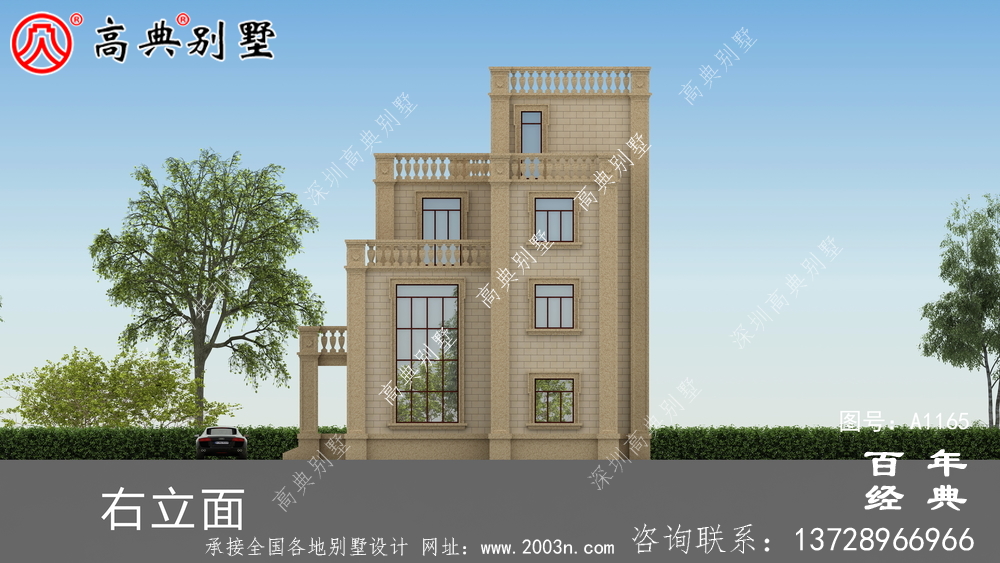 豪華復式三層別墅設計圖紙、效果圖+施工圖+結構施工圖