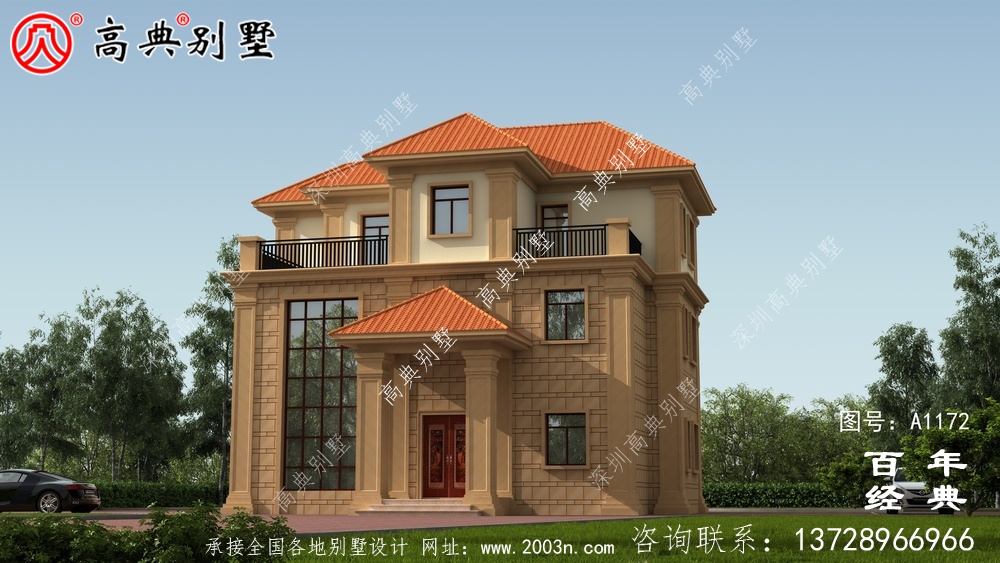 農村自營住宅設計圖紙(包括效果圖),新農村住宅設計方案被選中