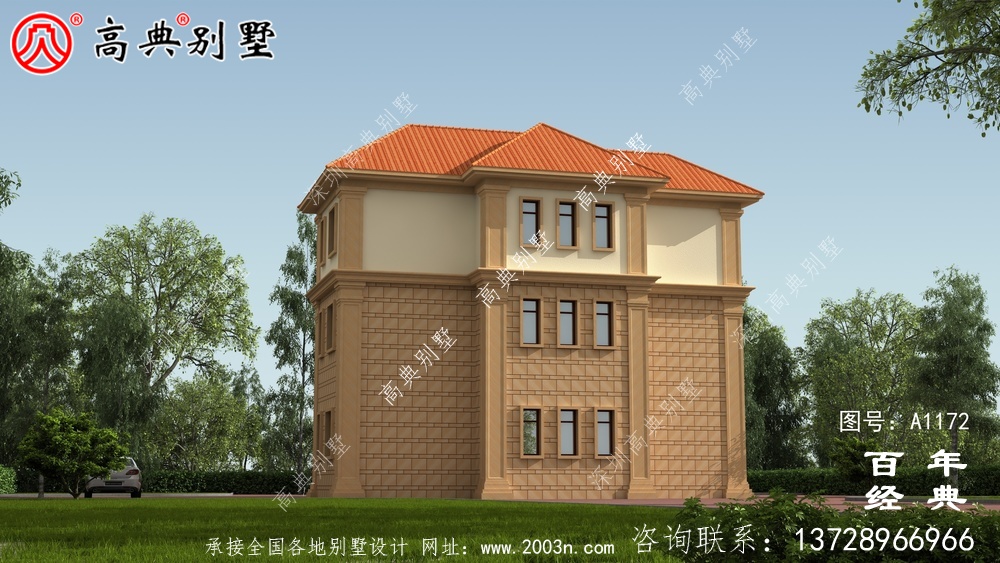 農村自營住宅設計圖紙(包括效果圖),新農村住宅設計方案被選中