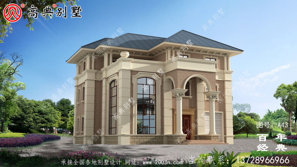 新農村建設三層帶陽臺小別墅設計圖紙 鄉村三層建造房屋設計圖 新農村建設三層帶陽臺小別墅設計圖紙 鄉村三層建造房屋設計圖