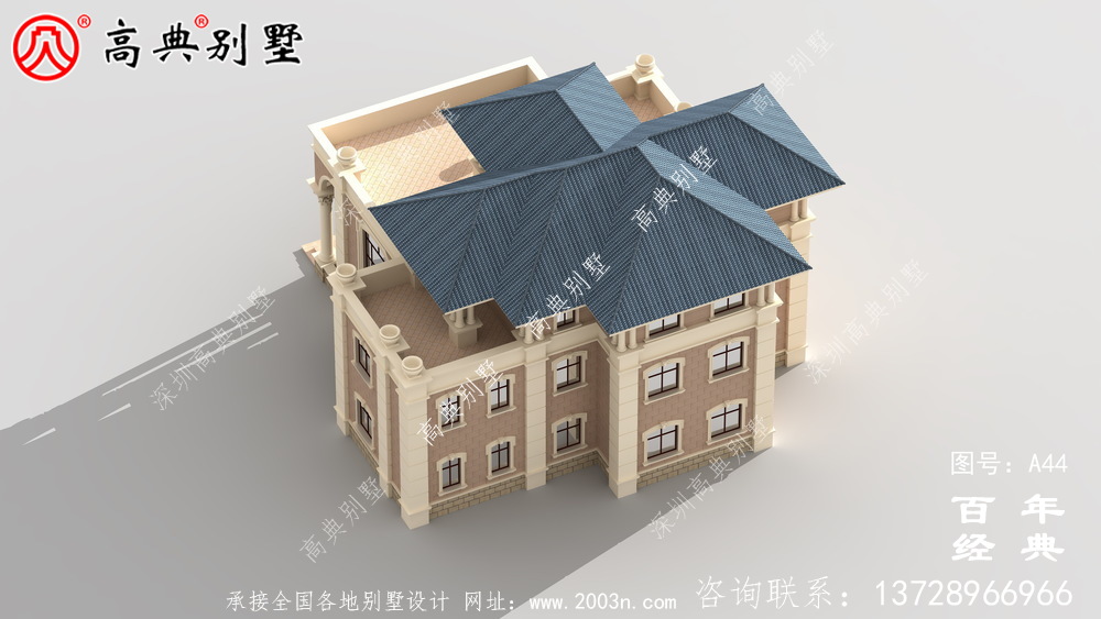 農村三層別墅設計圖 農村三層住宅設計圖