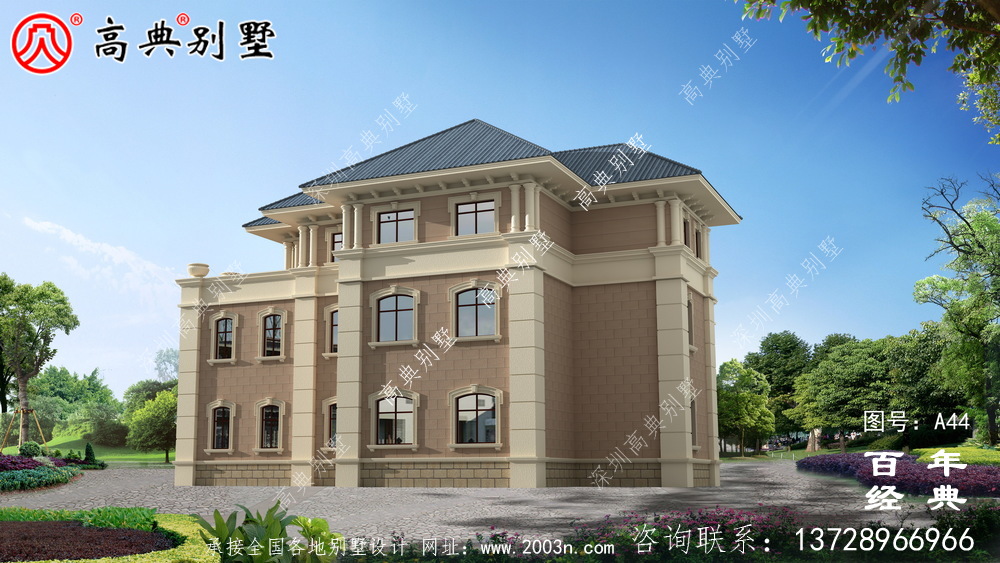 農村三層別墅設計圖 農村三層住宅設計圖