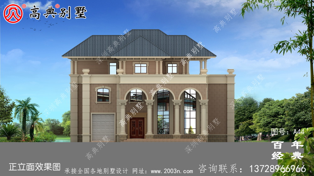 農村三層別墅設計圖 農村三層住宅設計圖