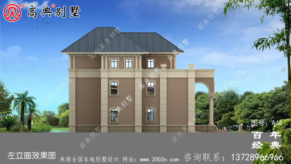 農村三層別墅設計圖 農村三層住宅設計圖