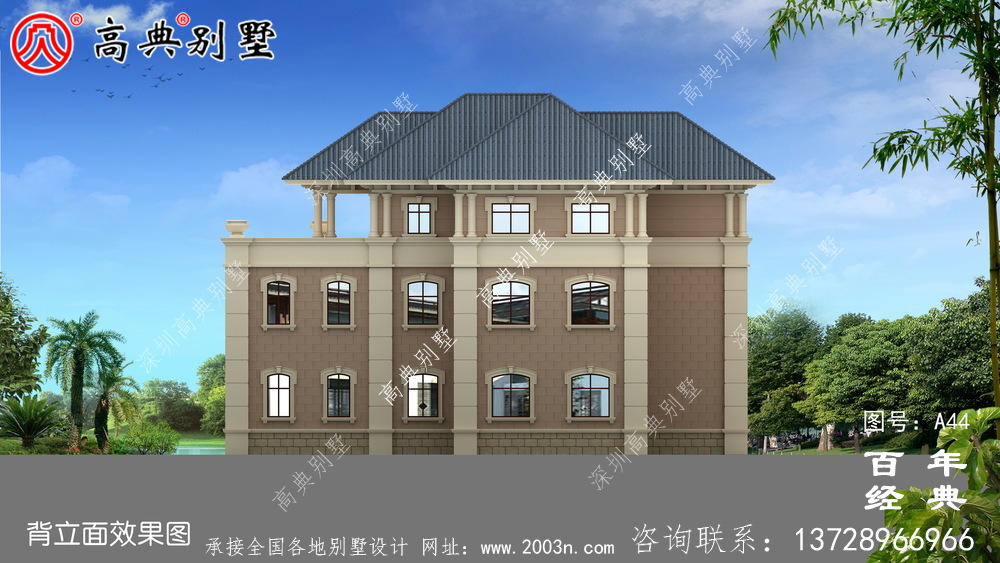 農村三層別墅設計圖 農村三層住宅設計圖