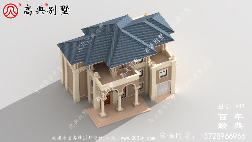 三樓車庫歐式小別墅設(shè)計(jì)圖紙 農(nóng)村三樓別墅設(shè)計(jì)