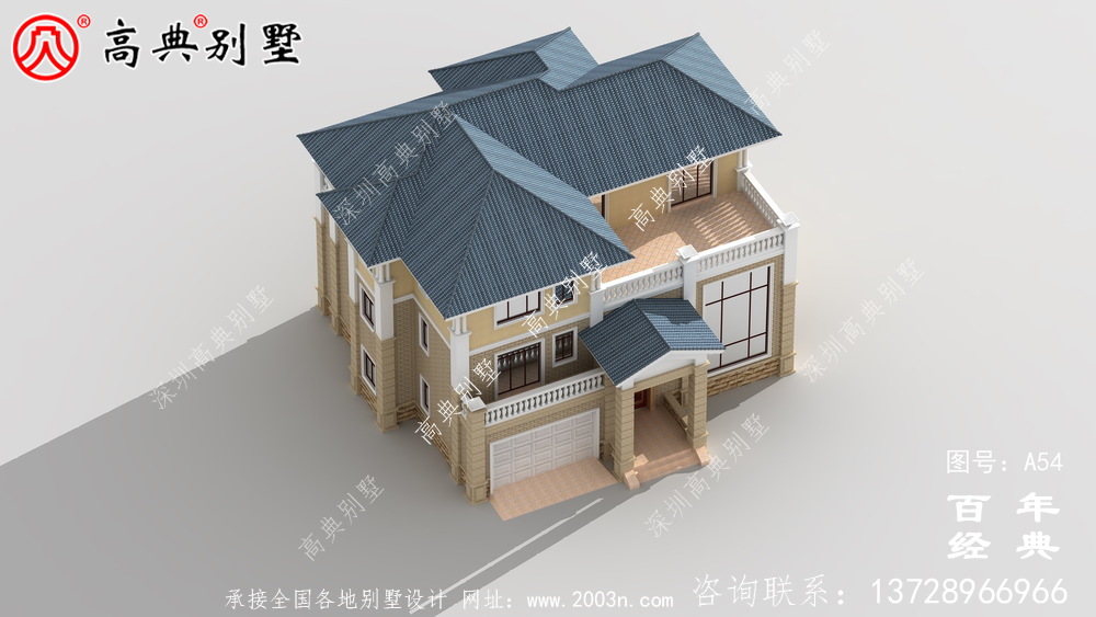 三樓帶露臺(tái)的新農(nóng)村別墅設(shè)計(jì)及效果圖 三樓自建農(nóng)村設(shè)計(jì)圖